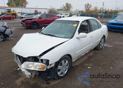 2004 Nissan Sentra 1.8S z USA, uszkodzony, nr VIN 3N1CB51D74L882978
